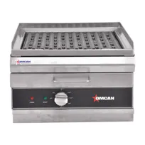 product of Omcan USA 49885 14" Countertop Electric Charbroiler w/ 14"W x 19"D Cooking Area, 3.6 kW, 240v-1ph