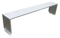 product of Omcan USA 47023 Sneeze Guard For 4 Pan Steam Table, 58"W X 12"D X 15"H