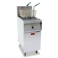 product of Omcan USA 47331 27" Floor Model Electric Deep Fryer, Full Pot, 40 Ibs, 208v/60/3-ph