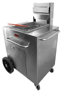 product of Omcan USA 47354 (47354) Outdoor Portable Fryer Single Tank Propane, Fryer