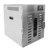 product of Omcan USA 47446 Stainless Steel Food Dehydrator, Digital Control, 12 Trays, 120V, 1Hp, 30-90°C Temperature Range