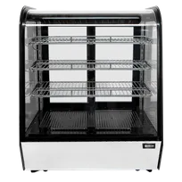 product of Omcan USA 47448 Ctrt Case 28" Wide 5.12 cu ft Glass 2 Sliding Doors 3 Shelves R290 350W 110-120V
