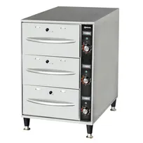 product of Omcan USA 47547 (Fw-Cn-0003) Narrow Drawer Warmer, Double Freestanding