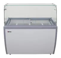 product of Omcan USA 47743 (FR-CN-0009) 50" Gelato Dipping Cabinet w/ Sneeze Guard