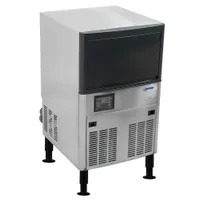 product of Omcan USA 47773 20" Air Cooled Half Cube 79,4 lb Undercounter Ice Machine with 33,1 lb Bin