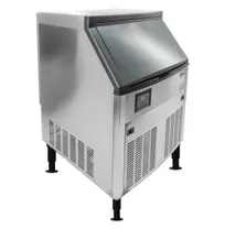 product of Omcan USA 47774 20" Air Cooled Half Cube 121,3 lb Undercounter Ice Machine with 39,7 lb Bin
