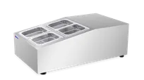 product of Omcan USA 47861 15" (Rs-Cn-0004) Refrigerated Prep Rail Salad Bar Station