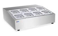 product of Omcan USA 47862 27" (Rs-Cn-0008) Refrigerated Prep Rail Salad Bar Station