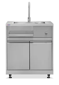 product of Omcan USA 47961 (47961) Hand Sink, Mobile, 32"W, One Compartment with Faucet