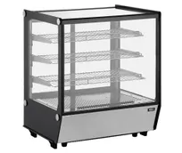 product of Omcan USA 47962 Ctrtp Refrigerated Case 28" 5.12ft³ Sliding Doors Btm-Mnt 3 Shelves R290 FullSrv ETL