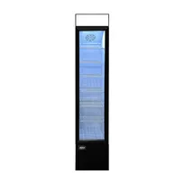product of Omcan USA 48275 - 14" Glass Door Merchandiser Refrigerator, 3.7 cu ft, Black, Bottom‑Mounted, R600a
