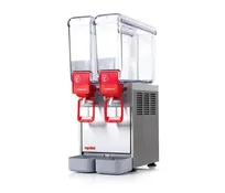 product of Omcan USA 49085 Countertop Beverage Dispenser with Double Bowls / Churn / Impeller - 2.1 Gal (each)