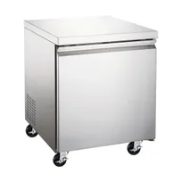product of Omcan USA 50054 27" 1-Section Undercounter Refrigerator w/ 1 Solid Door, 6.3 cu ft