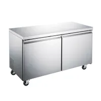 product of Omcan USA 50055 47" 2-Section Undercounter Freezer w/ 2 Doors, 12 cu.ft.
