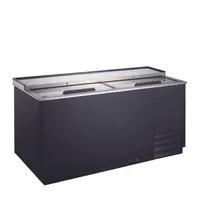 product of Omcan USA 50074 49" Black Glass & Plate Chiller, 14.12 cu. ft.