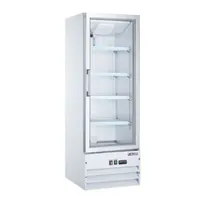 product of Omcan USA 59033 21" 1-Section Merchandiser Refrigerator w/ Glass Door, in White, 8.5 cu. ft.