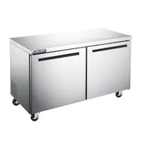 product of Omcan USA 59056 47" 2-Section Undercounter Refrigerator w/ 2 Doors, 12 cu ft