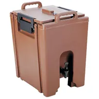 product of Omcan USA 80903 Beverage Dispenser, 11‑3/4 Gal Double‑Wall, Brown 20‑4/5" D x 9" W x 24‑4/5" H – NSF