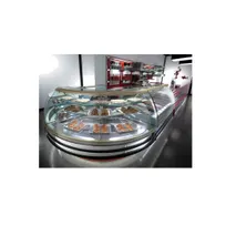 product of Oscartek CLASSIC CCA90 Classic Curved Chocolate 90° Showcase/Display