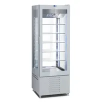 product of Oscartek VISION II VII6314D H76 - 26" Double‑Door Glass Merchandiser, Dual Temp, LED Light, 208‑220V9A