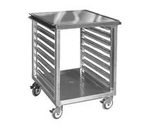 product of FWE OTR-16-MSWT Equipment Stand with Wing Table, Mobile, 25-1/2"W, (16) Slides