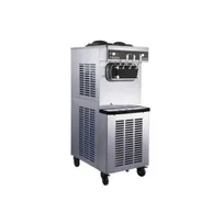 product of Pasmo S970FA2 Floor Model Two Flavor Soft Serve Machine, 55ltr/hr, Air-Cooled, Stainless Steel, 2x9.5ltr Hoppers, Gravity Fed, 220v/60/1-ph, 3.2kW