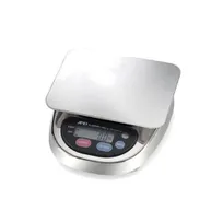 product of Penn Scale HL-3000LWP - 3000g Washdown Portion Scale, 1-9 lb Capacity, 5" Square Stainless Platform, 7-Segment LCD, Tare