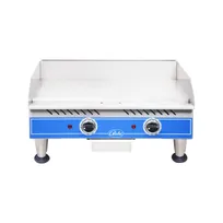 product of Globe PG24E 24" Countertop Electric Griddle with 23.8" x 13" Surface, Thermostatic Controls, 208/240v