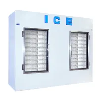 product of Polar Temp 1000CWG 94" Indoor Ice Merchandiser w/ Glass Door, Cold Wall, 95 cu. ft.
