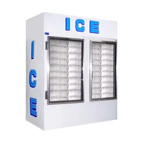 product of Polar Temp 750CWG 70" Indoor Ice Merchandiser w/ Glass Door, Cold Wall, 70 cu. ft.