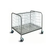 product of Piper Products 339-3486 Stainless Steel Dish Cart, 17.5x34, Single Shelf, Silver