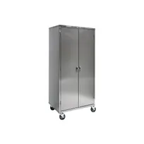 product of Piper Products 7773 Stainless Steel Storage Cabinet w / (4) Shelves, Hinged Doors, No Base - 36" W x 24" D x 72" H