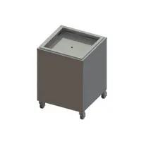 product of Piper Products AC-STH-1020 Mobile Compact Cup & Glass Dispensers for 10" x 20" Racks