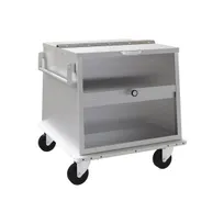 product of Piper Products DH172-33 33"L Extra Low Enclosed Heated Dish Storage Cart w/ 2 Compartment