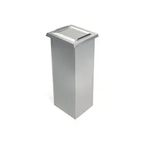 product of Piper Products TDNM Napkin Dispenser - Drop-In, 19" High, Holds 500 5"x7" Napkins, Stainless Steel