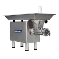 product of Pro-Cut KG-22W-SS Bench Electric Meat Grinder, #22 Hub, 1 HP, 110V, 740W, Full Stainless Steel