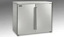 product of Perlick BBRN40 Refrigerated Back Bar Cabinet w/ 12 Cu Ft Capacity, 2 Solid Doors, Floor Drain