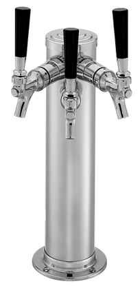 product of Perlick EA2100-3-2 Draft Beer Dispensing Tower, 3 Faucets