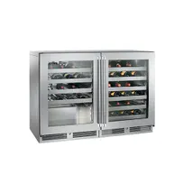 product of Perlick HC48WW4 48" Glass Door Wine Refrigerator, Dual Temperature, 11.1 cu. ft.