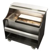 product of Perlick MOBS-42TE Signature Mobile Bar 42" Total Bartending Width 30" Ice Chest