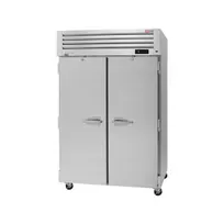 product of Turbo Air PRO-50R-N 51" 2-Section Reach-In Refrigerator w/ 2 Solid Doors, Top Mount, Stainless Steel, 48 cu. ft.