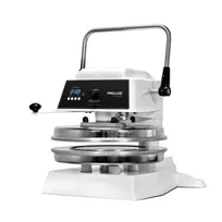 product of Proluxe DP2010S Endurance Pro X2 12" Dual Heat Manual Pizza Dough Press with Seperate Heat Control