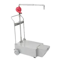 product of Frymaster/Dean PSDU100 Shortening Disposal Unit w/ 100 lb Oil Capacity, Manual Pump, 6" Wheels