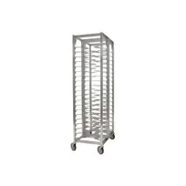 product of Prairie View LPZ2518DB 48 Pan Double Deep Mobile Lifetime Pizza Racks 