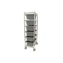 product of Prairie View LUGCT6 Aluminum Lug Cart with 6 Lug Capacity - 25-1/4" x 19-1/2" x 73"