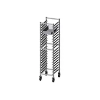 product of Prairie View WE3020KD-SP 18 Pan End Load Mobile Full Height Steam Table Pan Rack