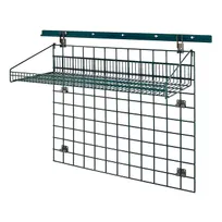 product of Quantum SGK-403036-1P Green Epoxy Wall Mounting Store Grid Medium-Duty Kit