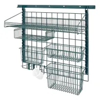 product of Quantum SGK-403036-3P Green Epoxy Wall Mounting Store Grid Medium-Duty Kit