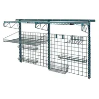 product of Quantum SGK-803036-1P Green Epoxy Wall Mounting Store Grid Medium-Duty Kit