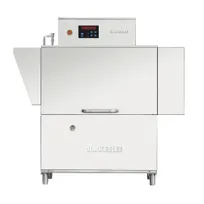 product of Blakeslee RC-64 75" High Temp Conveyor Dishwasher with Booster, 330 Racks/Hour
